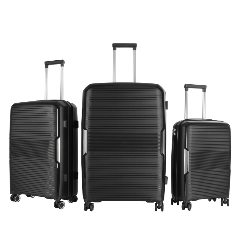 Set de valize de călătorie Aga Travel MR4682 Negru