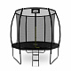Aga SPORT EXCLUSIVE Trambulină 250 cm Negru + plasă de protecție + scară - CALITATEA a II-a
