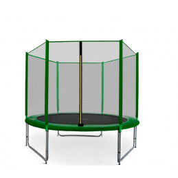 Aga SPORT PRO Trambulină 220 cm Dark Green + plasă de protecție