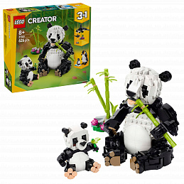 LEGO® Creator 31165 Animale sălbatice: Familia de ur?i panda