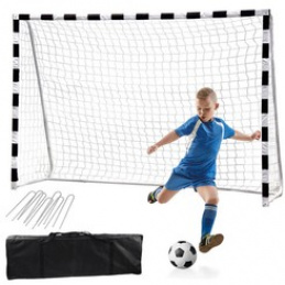 Poartă de fotbal 300 x 205 x 90 cm stadion SP0661 universal