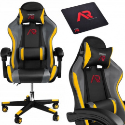 Scaun de joc - birou ARAGON tricolor