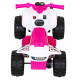 Cea mai rapidă ATV cu baterie pentru copii Roz + motor de 25W