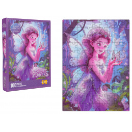 Set de puzzle 100 buc. Zâna Violetă