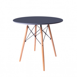 Masa de sufragerie Aga 80 cm Gri Masa de sufragerie Aga 80 cm Gri