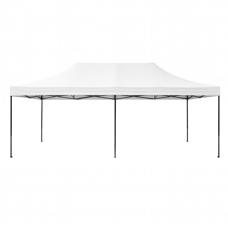 Aga Stand de vânzare fără pereți laterali 3x6 m Alb