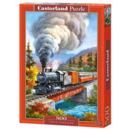Puzzle de 500 de piese. Trecere de tren universală