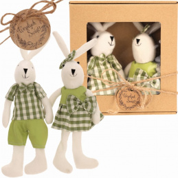 Câțiva iepurași de Paște în ambalaj decorativ