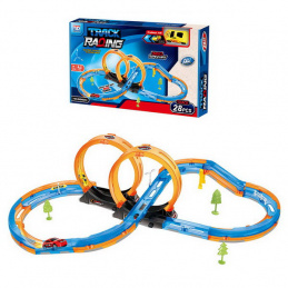 Circuit de curse Buclă Rapidă 28el.