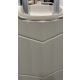 Aga Travel Troller de călătorie 77x48x30 cm Bej 2CZ042 - II. CALITATE