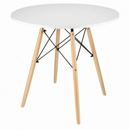 Masă rotundă de 80 cm practică