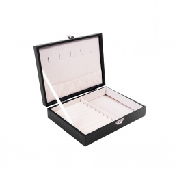 Aga Cutie de Bijuterii 20x15x5 cm Neagră