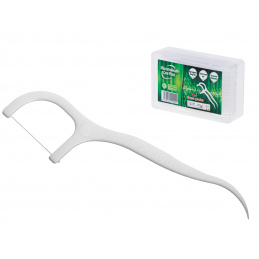 Aga Flosspic ață dentară în formă de sabie / Scobitori dentare 50 bucăți