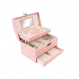 Aga Cutie de Bijuterii 30x20,5x19,5 cm Roz