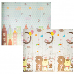 Aga4Kids Covoraș pliabil din spumă pentru copii 200x180 cm DS3018