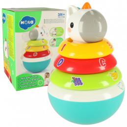 Piramida Educațională Unicorn Curcubeu HOLA