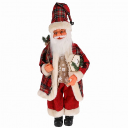 Figurină decorativă Moș Crăciun spiriduș - 60 cm Figurină decorativă Moș Crăciun spiriduș - 60 cm