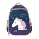 Paso Set școlar rucsac cu două compartimente + sac pentru spate Unicorn
