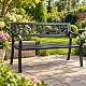 Bancă de grădină din metal Aga 125x53x77 cm