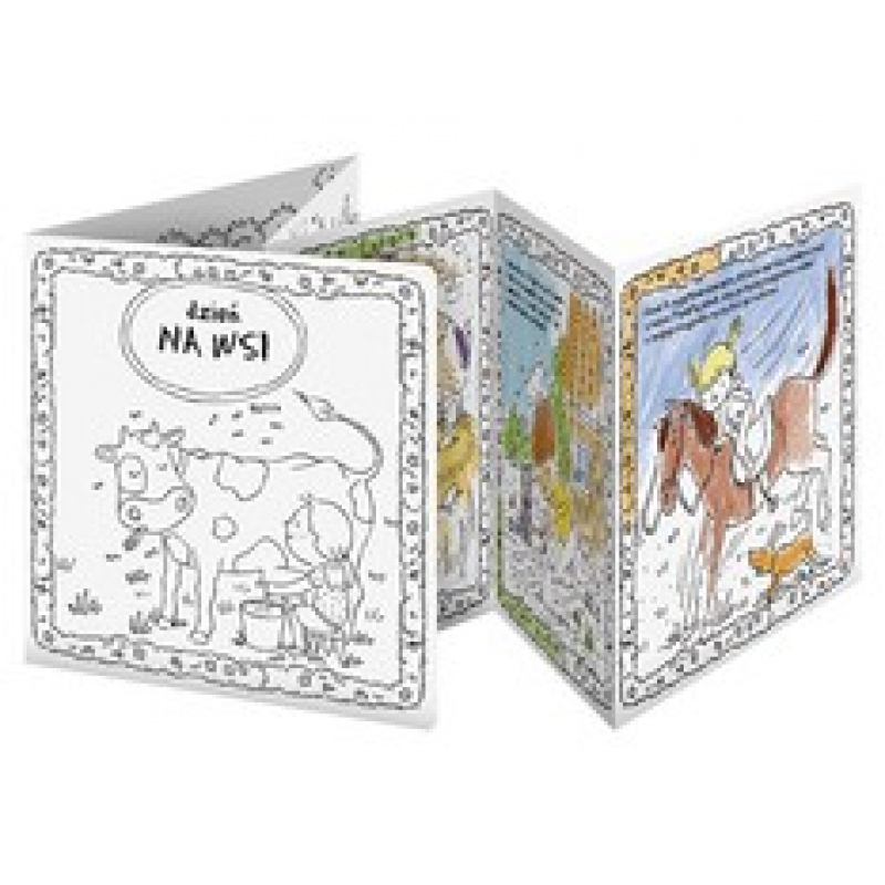MONUMI Carte de colorat - Copii și animale în natură 5+