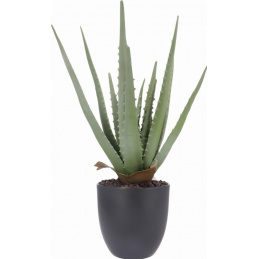 Plantă artificială Aloe în ghiveci, înălțime 45 cm, verde CA ȘI CUM AR FI VIE