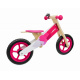 Bobo-San Bicicletă de lemn fără pedale Roz