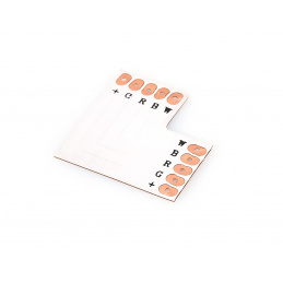 Conector de colț pentru benzi LED 5050 RGBW 12mm