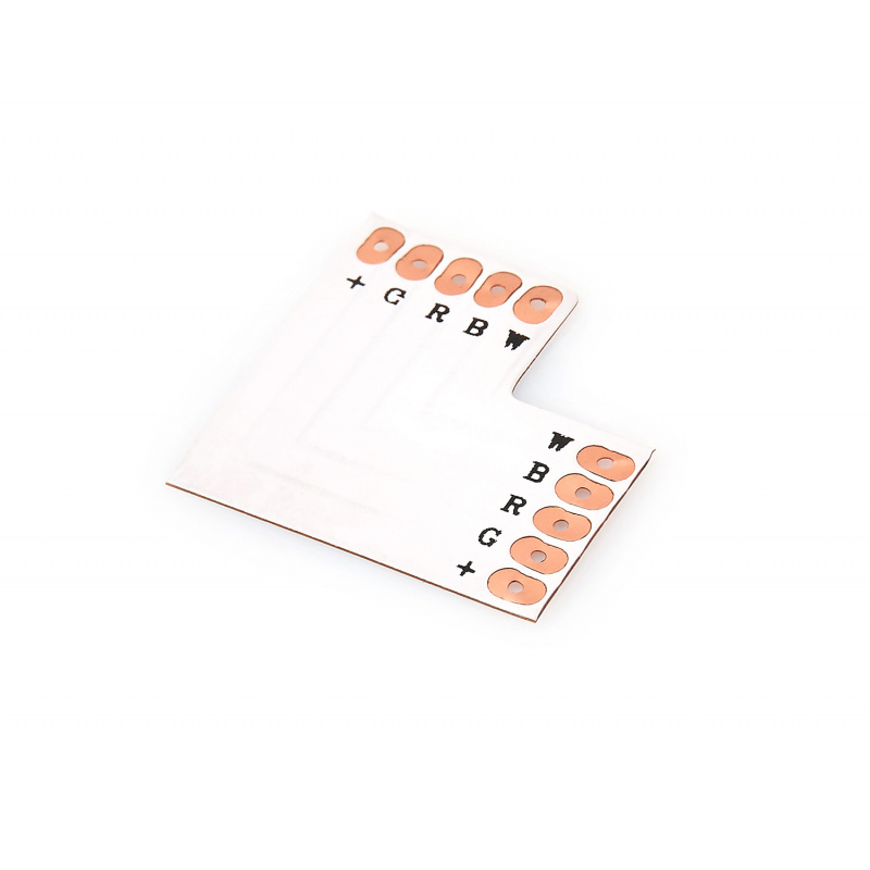 Conector de colț pentru benzi LED 5050 RGBW 12mm