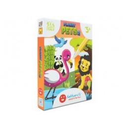 Set de colorat cu nisip Planet Pets 3l+ SABBIARELLI universal