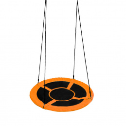 Aga Cerc de leagăn suspendat 90 cm Portocaliu