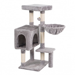 Aga Scratcher pentru pisici 36x45x90 cm Gri