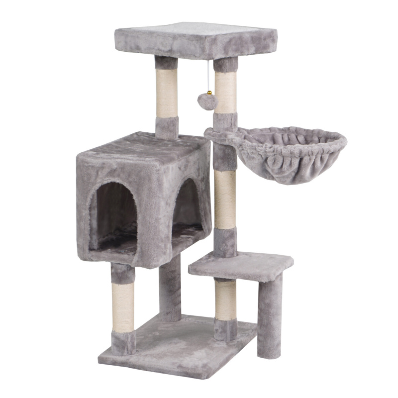 Aga Scratcher pentru pisici 36x45x90 cm Gri