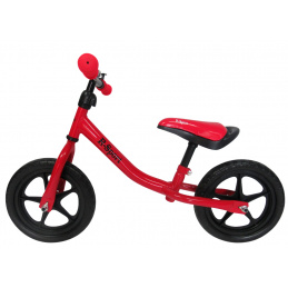 Bicicletă de echilibru R1 roșie R-Sport Roți EVA clopoțel