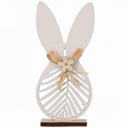 Iepuraș de Paște din lemn pentru așezare