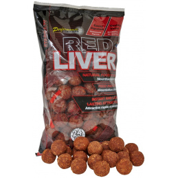 Starbaits Boilie scufundător Red Liver 24mm 1kg