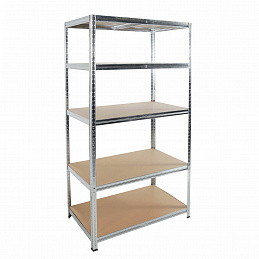 Raft metalic Linder Exclusiv 180x100x60 cm 5 polițe