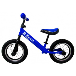 Bicicletă de echilibru R2 ALBASTRU Roți gonflabile