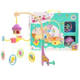 Carusel muzical pastelat pentru pătuț ZA1751 universal
