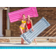 Saltea de plajă Bestway Deluxe 183 x 76 cm 44013