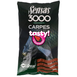 Sensas Amestec de Nădire 3000 Carp Tasty Strawberry 1kg