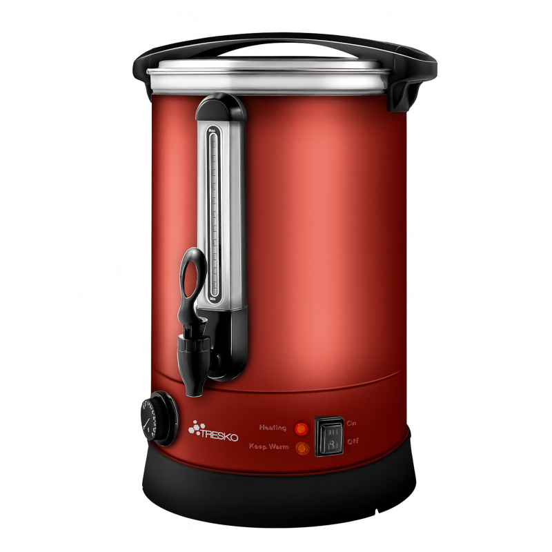 Tresko Fierbător de vin fiert 6,8 l Roșu