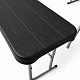 Set de bere pliabil din plastic Aga Negru