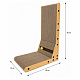 Aga carton de zgâriat pentru pisici 60x40x25 cm