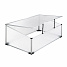 Linder Exclusiv Seră MC4361 100x60x30/40 cm Linder Exclusiv Seră MC4361 100x60x30/40 cm