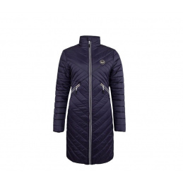 Versace 19.69 Palton matlasat pentru femei C67 Navy