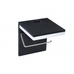 Suport de hârtie igienică cu LED și USB 5W - alb rece