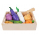 Set de fructe și legume din lemn pentru tăiere Z11207