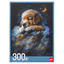 Set de puzzle 300 buc. Cățelușul în Nori Set de puzzle 300 buc. Cățelușul în Nori