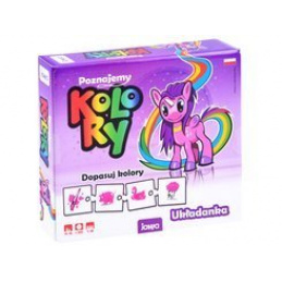 Joc Cunoaștem CULORILE puzzle educațional GR0456 universal