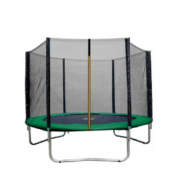 Aga SPORT UNI Trampolína 305 cm Dark Green + ochranná síť + žebřík